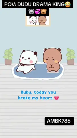 #foryou  #couple  #bubududu  #dudu the drama king😂🐨💞🐻❤️