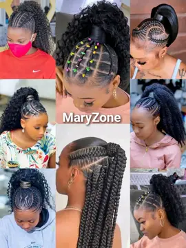 Pretty hairstyles inspo for pretty Ladies/ Latest braids inspirations 🔥 #fyp #beauty #hairstyle #cornrows 
