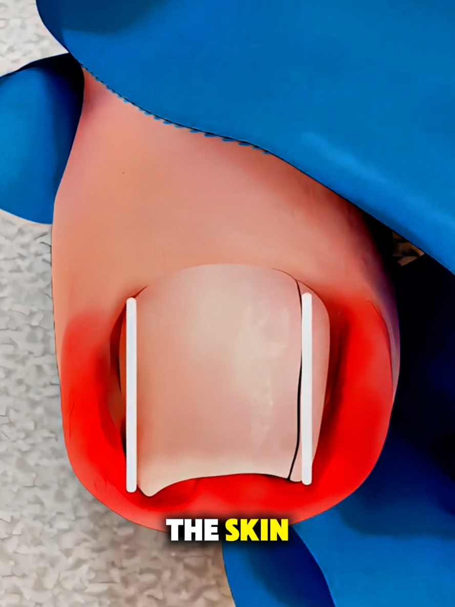 How Ingrown Toe Nail Surgery is Performed? (3D Animation) #how #ingrowntoenail #surgery #nail #3danimation 