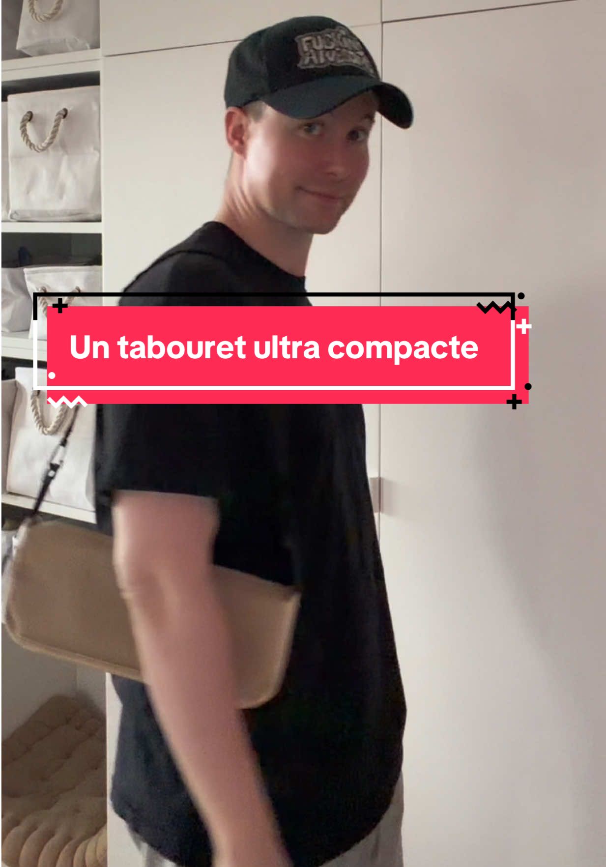 Un tabouret ultra compacte 🪑