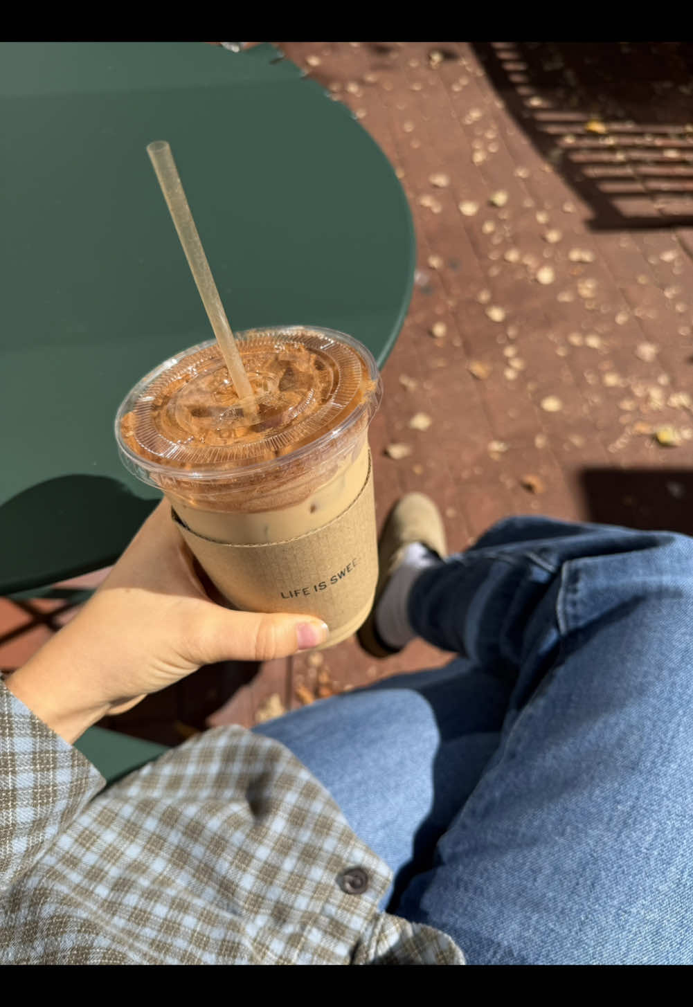 @sweetharborcoffee filled our indie coffee shop void!!! happy soft opening! ☕️ p.s. i got the maple sea salt latte and it was delish! same time tm?!? 🍂 #longisland #roslyn #coffeeshop #coffeetok #icedlatte #fall #fallcoffee #nassaucounty #newopening #roslynny 