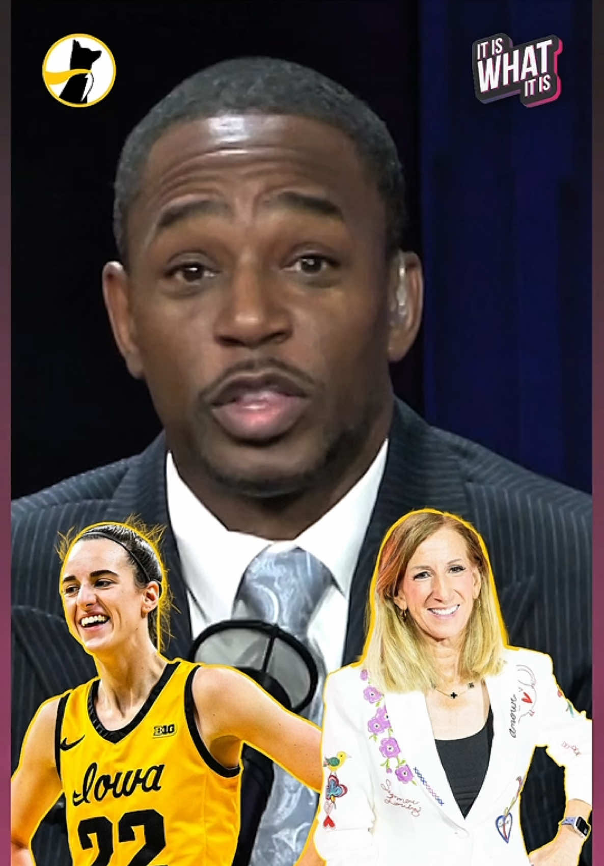 Camron says Cathy Engelbert needs to watch her mouth when talking about what she’s done for Caitlin Clark #napheesacollier #caitlinclark #cathyengelbert 