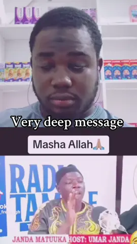 Very very deep message to all of us 