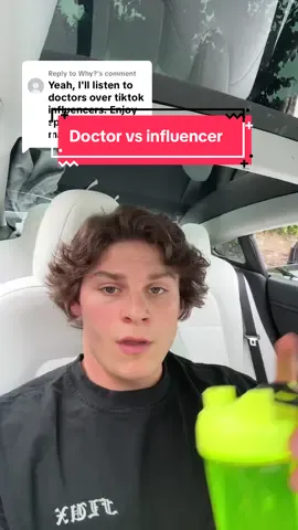 Replying to @Why? Doctors agree with a dumb influencer 👀