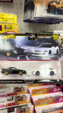 Found 2 more Hot Wheels duo packs I didn’t have: 96 Nissan 180SX Type X/ Nissan SilEighty and 71 AMC Javelin/ AMC Rebel Machine 🏎️🏎️ #hotwheels #hotwheelscollections #hotwheelscollector #nissan180sx #nissan