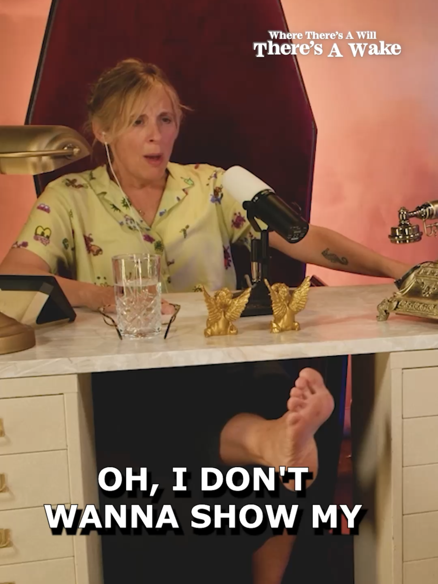 Mel and Rick Edwards, true sole sisters 🦶 #WTAWTAW