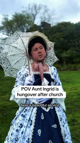 #auntingrid #period #downtonabbey #gildedage #bridgerton 