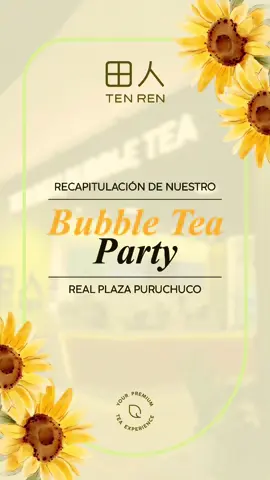 La primavera empezó con sabor a Ten Ren 🌼🧋 Nuestra Bubble Tea Party fue un éxito gracias a cada uno de ustedes que se unió a celebrar 💚 Primavera, Bubble Tea y buena vibra 🌸💚 Cuéntanos en dónde deberíamos hacer otro Bubble Tea Party 👀 #waffle #primavera #tenren #bubbleteaparty 