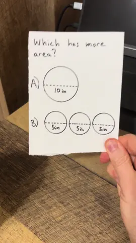 Which Has More Area?