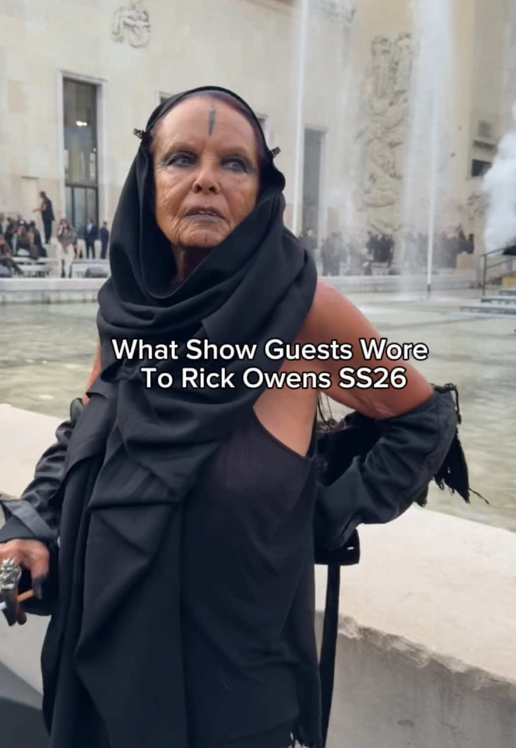 Attend by @FKA twigs and @Gunna, here’s all of our favorite looks from the FROW @RICK OWENS ONLINE SS26  Video: Hypebae  #rickowens #parisfashionweek #pfw #gunna #fkatwigs 