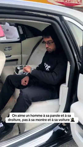 On aime un homme à sa parole et à sa droiture, pas à sa montre et à sa voiture 🥷 #pourtoi #zkr 