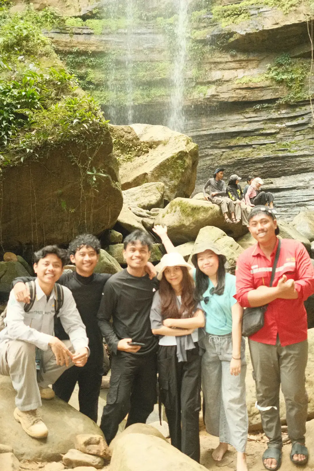 berbahagia lah di belahan bumi manapun bro dan safety frist. #kelatu #airterjuntembinus #ibukotanusantara #ihm 