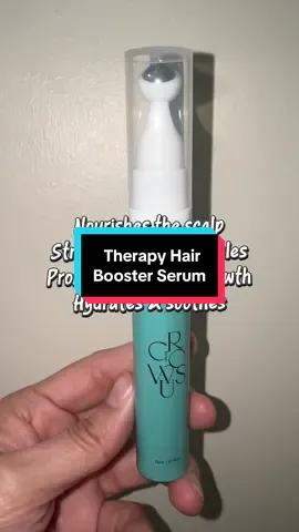 Therapy Hair Booster Serum ✨ Stronger roots, fuller strands 🌿 This sea-powered serum boosts growth, clears buildup & keeps your scalp fresh + healthy 💧🌊 #hairserum #hairgrowth #tiktokshop #Growus #growushair 