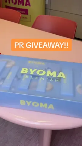 WIN our latest PR Package featuring our NEW BYOMA Blemish Line! 🤭 To enter - follow BYOMA - like + comment a 🧪 on our last 5 posts - tag your bestie - repost for an extra entry! Winners will be contacted by the official BYOMA account. 10 winners will be selected. Ends Oct 7. Good luck!  #byoma #byomablemish #giveaway #pr 