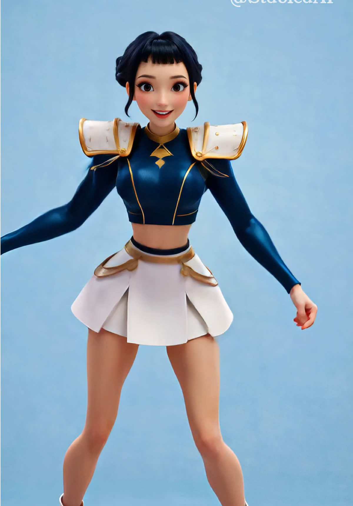 Zoey  ref:@vivi  #zoey #kpopdemonhunters #dance #trend #animation 