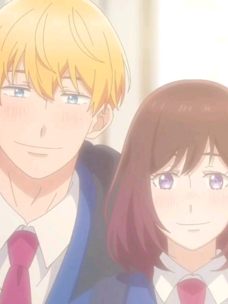 A new Childhood Friend Romance is airing now 💗 #astarbrighterthanthesun #kokikamishiro #saeiwata #anime #animeedit 
