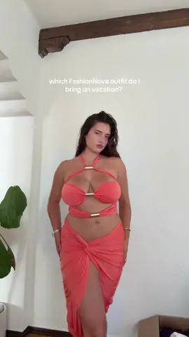 The best @Fashion Nova ⭐️ I’m wearing the Miami Nights Skirt Set - Orange & Lavette Leopard Maxi Dress - Leopard