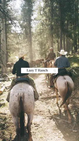 Like someplace out of a Western film. Our ranch is situated at the base of the Bighorn Mountains, with our cow camp located at an elevation of over 9k feet. The wild landscape fuels our imaginations. Red bluffs, canyons, and rolling hills that hold more history than our grandma’s scrapbooks . . .  We couldn’t ask for a better place to raise all-natural Wyoming beef. If you value family legacy, Western heritage, and old-fashioned cowboying, you’re in the right place. Welcome to Lazy T Ranch. 👉 Explore our beef shop in our bio. 🥩 #westernphotography #cowboys #cowboy #ranch #ranching          
