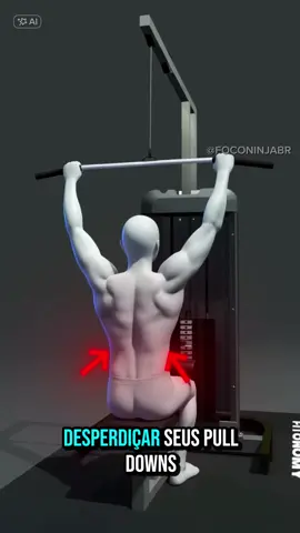 Aprenda a fazer o Pull Down da forma certa e conquiste dorsais mais fortes! 🦾 Postura correta, controle da carga e atenção na execução são as chaves para resultados de verdade. Salve este vídeo para não esquecer, marque quem precisa dessa dica e comente: já faz Pull Down no seu treino? #DorsalForte #PullDown #Musculação