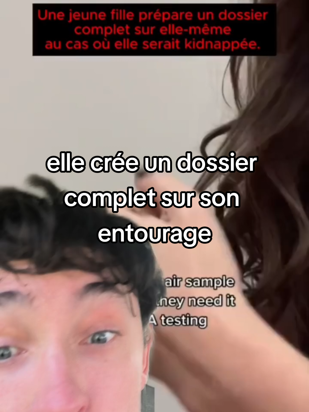 j'aimerais tellement pas me retrouver dans ce dossier ... #reaction #creep #creepytok #help #paranormal 