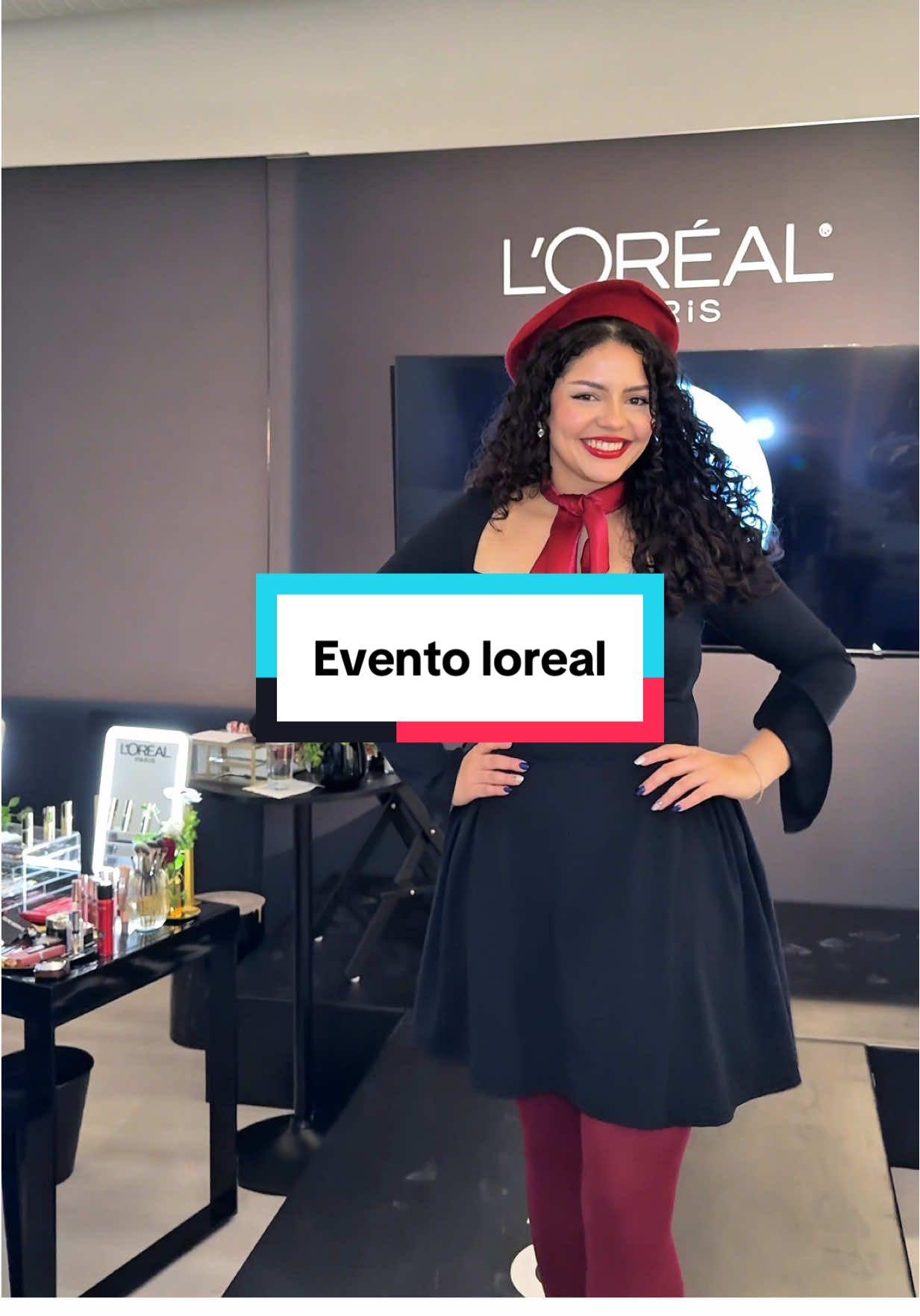 Me invitaron al evento de Loreal 😍😱  muchas gracias @loréal paris usa @L’Oréal Paris ¿hacemos unboxing y reseña de los productos?  #loreal #lorealpariscosmetics #beauty 