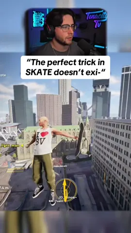 So beautiful 🥲 The one trick everyone should do at least once… #skate #skate4 #clip #tenacitytv #streamer 