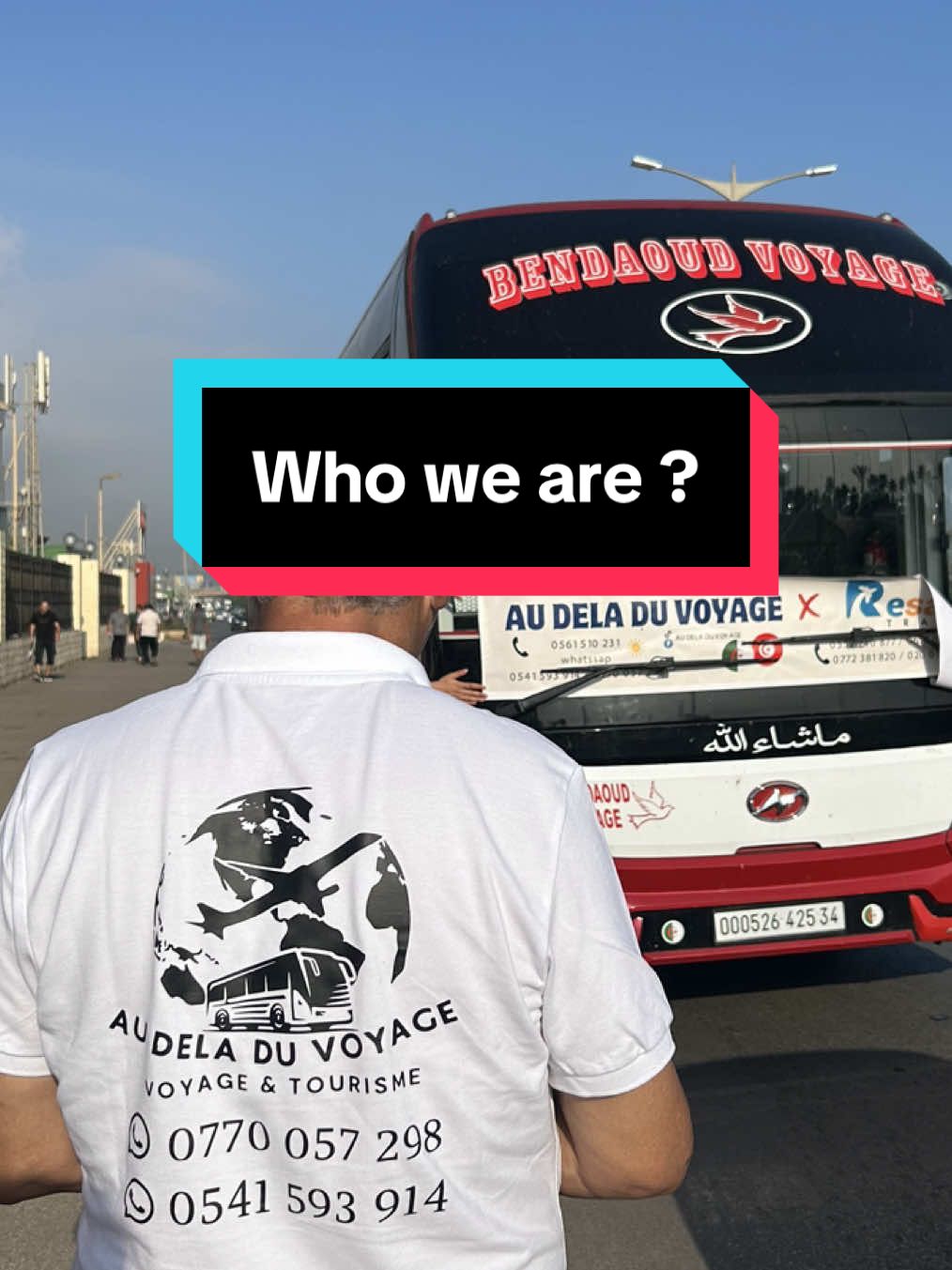 اكتشف العالم مع  [AU DELA DU VOYAGE ] ✨ 🌍 خدماتنا: ✔️ رحلات #منظمة ورحلات حسب الطلب ✔️ تذاكر سفر ومعالجة ملفات التأشيرة ✔️ الحج والعمرة# ✔️ وجهات مميزة: #مصر، تركيا، تونس… 💸 عروضنا الخاصة: ✈️ تونس ابتداءً من 29,500 (عرض خاص لشهر# #أكتوبر 🎉) ✈️ تركيا ابتداءً من 109,000 ✈️ مصر ابتداءً من 179,000 🕋 العمرة ابتداءً من 189,000 📲 للحجز أو #الاستفسار، تواصلوا معنا على الأرقام الموضحة أعلاه. - 0770.057.298 - 0561.510.231  👉 سافروا براحة… نحن نتكفل بكل التفاصيل!