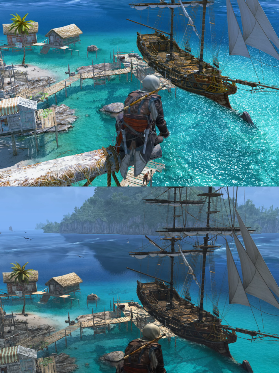 Realisti water mod for AC Black Flag #assassinscreedblackflag #blackflag 