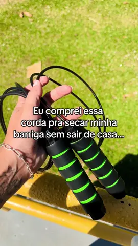 Eu achei um novo hobbie por um preço inacreditável 😱 agora eu só quero pular em todo lugar 🤣🪢🔥 #vemcomigo #cordadepular #vidaativa #fyp #jumprope 