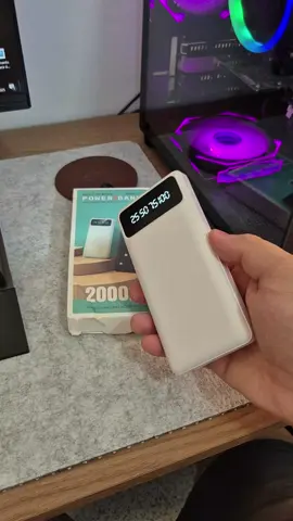 Carregador Power Bank Portáti 20000mah Universal Saida 4 Cabos