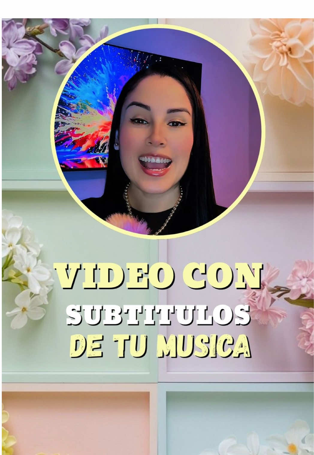 Cómo hacer un video con el subtítulo de tu música favorita #videoconmusicaletra #videoconsubtitulos #musicafavorita #tipstiktok #creadoresdecontenido 