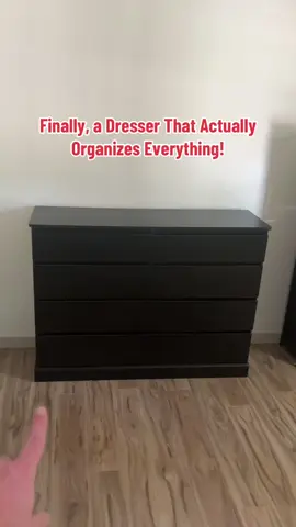 Maximize your space with this sleek, no-handle design dresser. Perfect for any room! #BedroomOrganization #ModernFurniture #HomeDecor #StorageSolutions #tiktokshopdealsforyoudays 