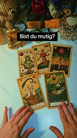 Bist du mutig? #tarotlegung #kartenlegung #kartenlegen 
