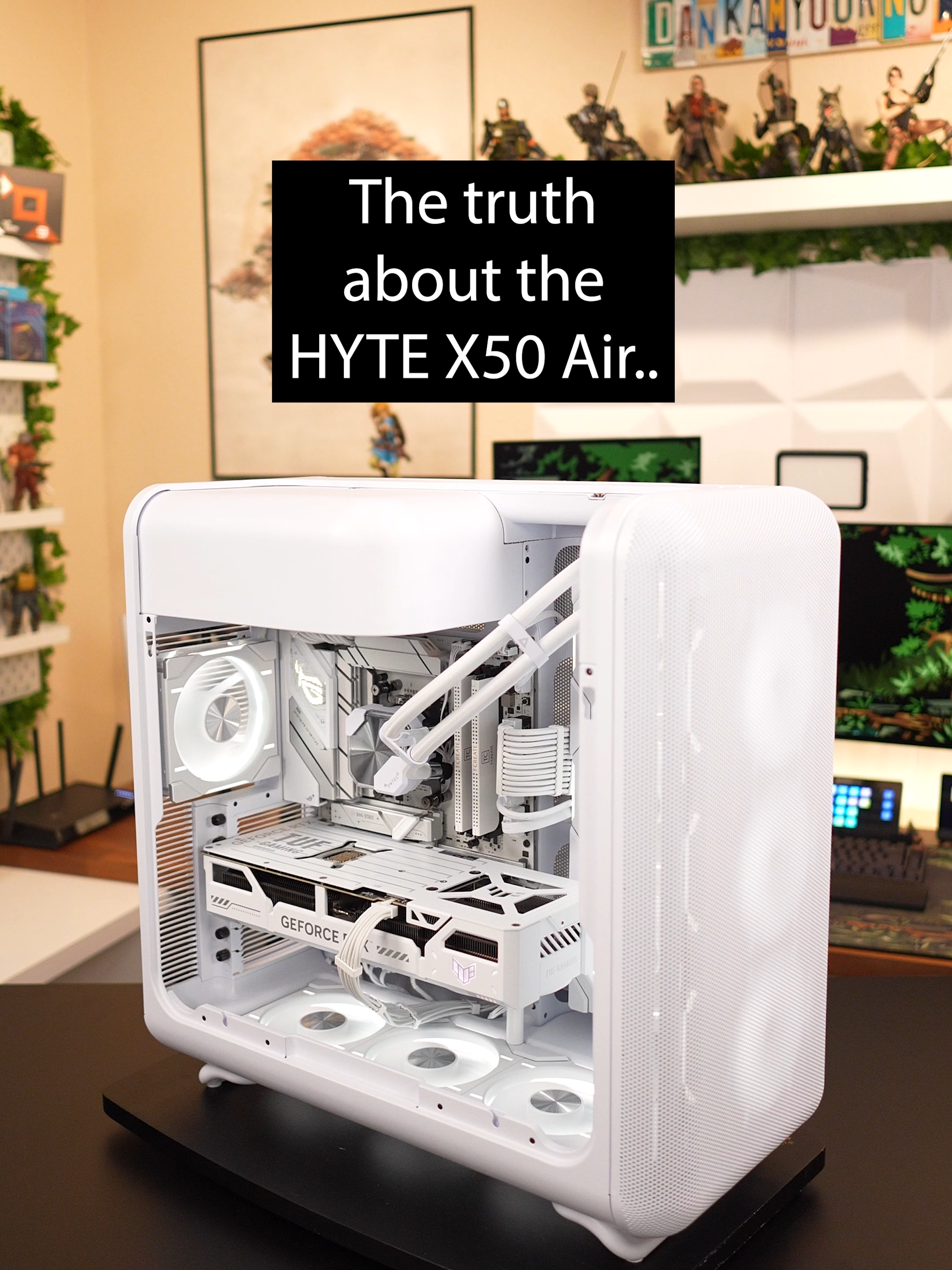HYTE X50 Air FAQ #pc #pcbuild #pcgaming #gamingpc