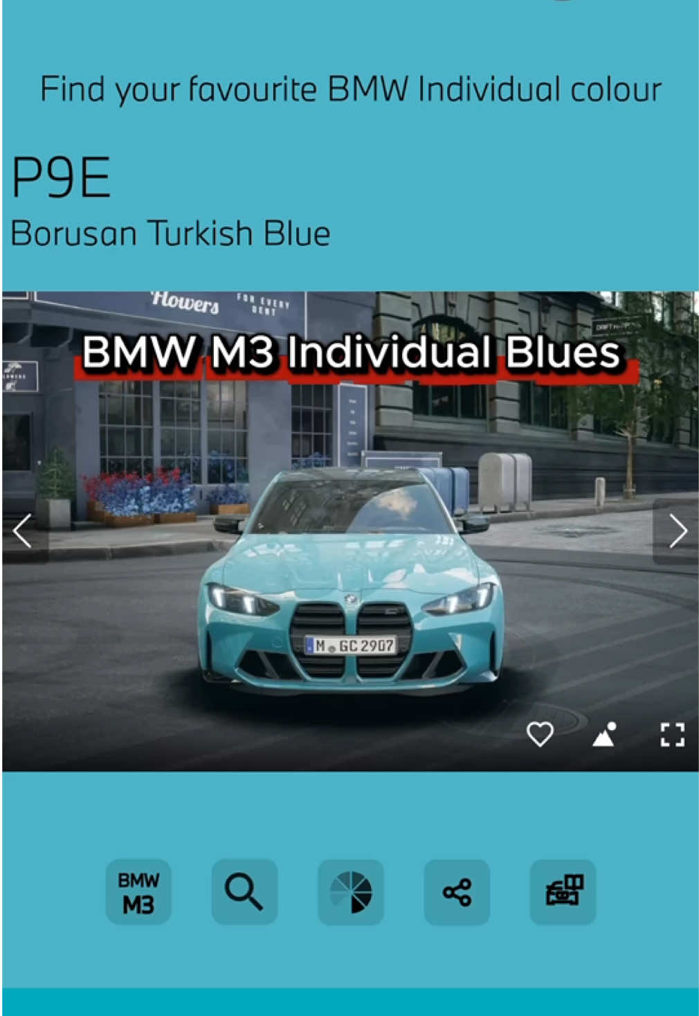Which BMW M3 Individual Blue would you pick? #bmw #bmwm #bmwm3 #m3 #m3competition 