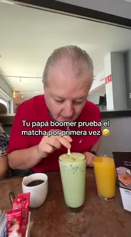 Creo que no le gustó 💀 #papa #boomer #matcha #foryoupage❤️❤️ #papás 