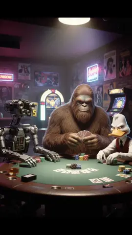 #poker#howardtheduck#johnny5#bigfoot