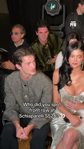 The stars are out for #Schiaparelli SS26! #TikTokFashion #kyliejenner #rosalia #schiaparellixbright 