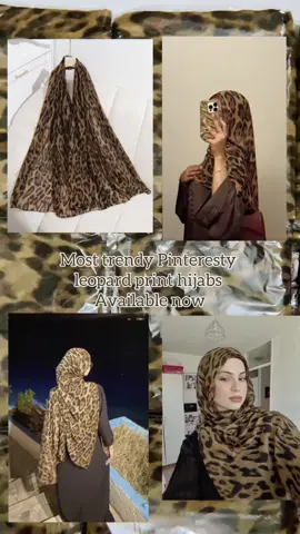 Spotted: the hijab everyone’s talking about.😉 The print that roars limited stock, unlimited style.🐆 Leopard print hijabs available in stock now, grab before it’s gone. #hmc #themodestcorner #leopardhijab #fypシ゚ #fyppppppppppppppppppppppp 
