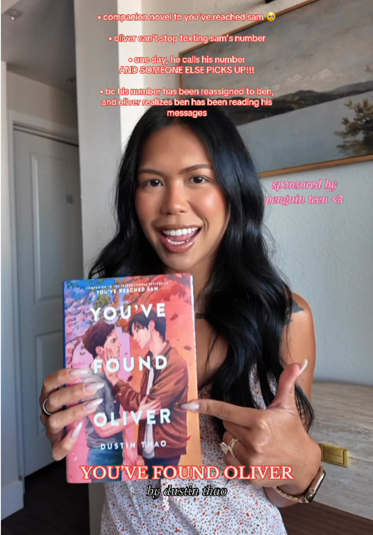 five books for u my cutie!!! <3 you’ve found oliver is OUT NOW SO GO RUN!!! #penguinteenpartner #youvefoundoliver #romancebooks #booktokrecs @Penguin Teen @Dustin Thao 