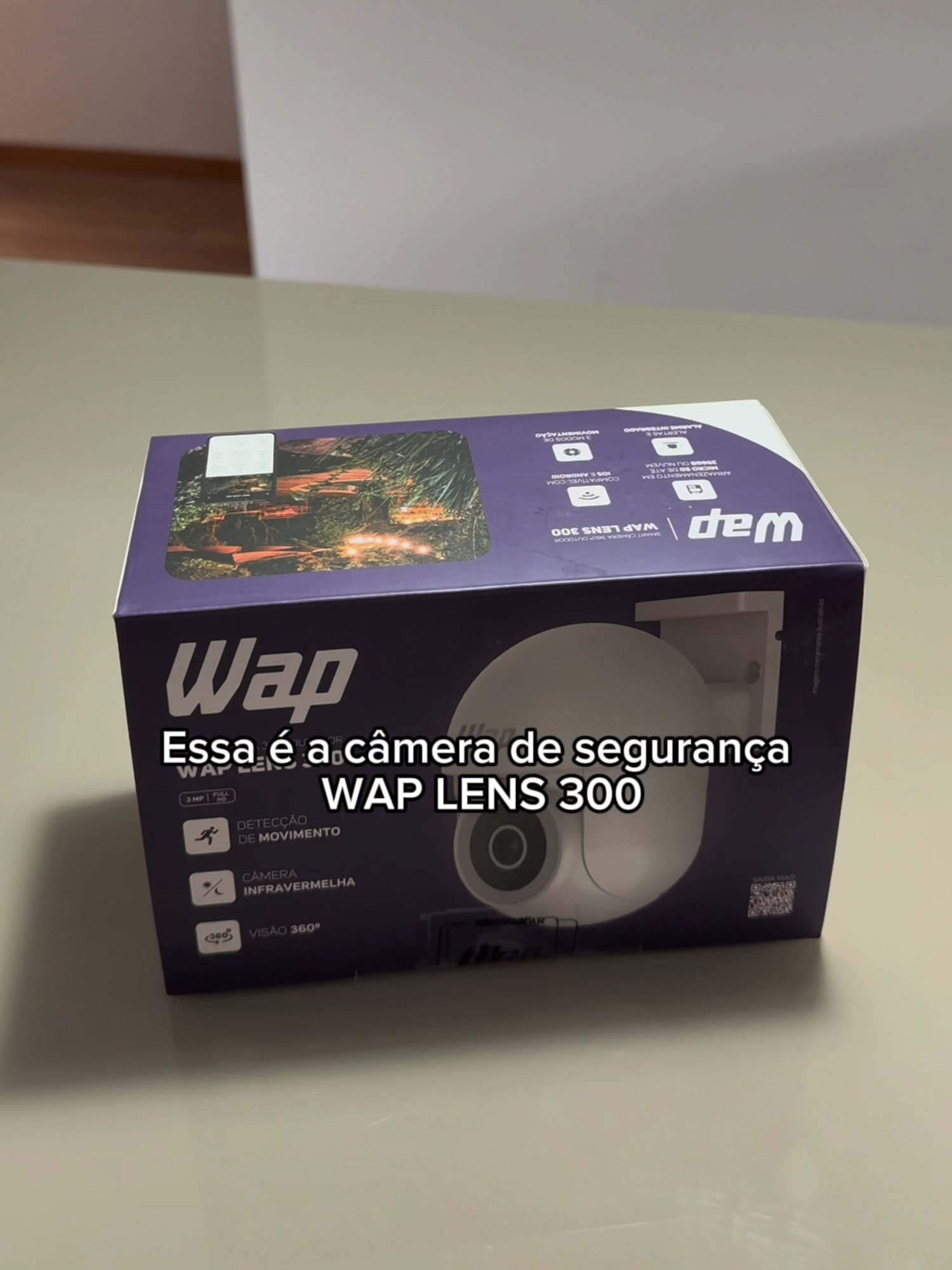 Tecnologia para uma segurança inteligente! Sinônimo de durabilidade, design e principalmente praticidade, com a LENS 300 você tem mais tranquilidade todos os dias.