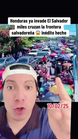 #greenscreen hondureńos ya invaden El Salvador un hecho histórico  que nadie esperaba 