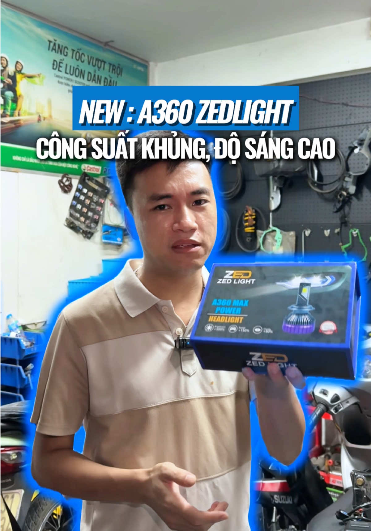Ae tài xế không sở hữu siêu phẩm này thì thực sự quá thiếu sót 😱😱 #zedlight #a360zedight 