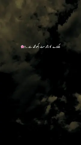 دکھاوے کا  رشتہ مت رکھو مجھ سے 🫠💔#fyp #1millionaudition #foryoupagе #grow #account @TikTok 