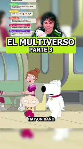 ¿Hay un baño por aquí? 🚻😂 #PadreDeFamilia #RumboAlMultiverso #FamilyGuy #SeriesAnimadas #VideosDeReaccion