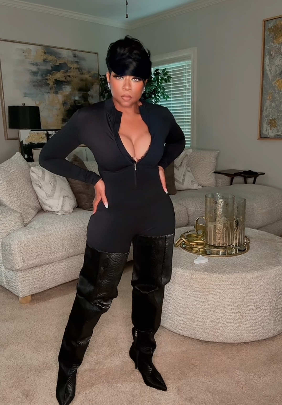 Replying to @💋 Nico’s Nonna 💋  @jteylorbeautie #thighhighboots #thickthighessaveslive #boots #azalea 