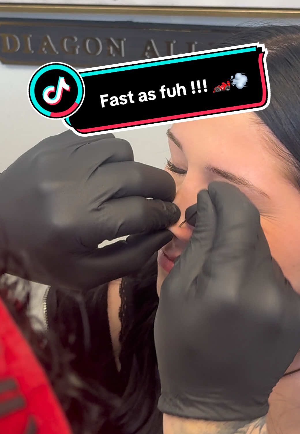 Fast as Fuuhhhh #nose #nosepiercing #pierced #fyp #foryoupage 