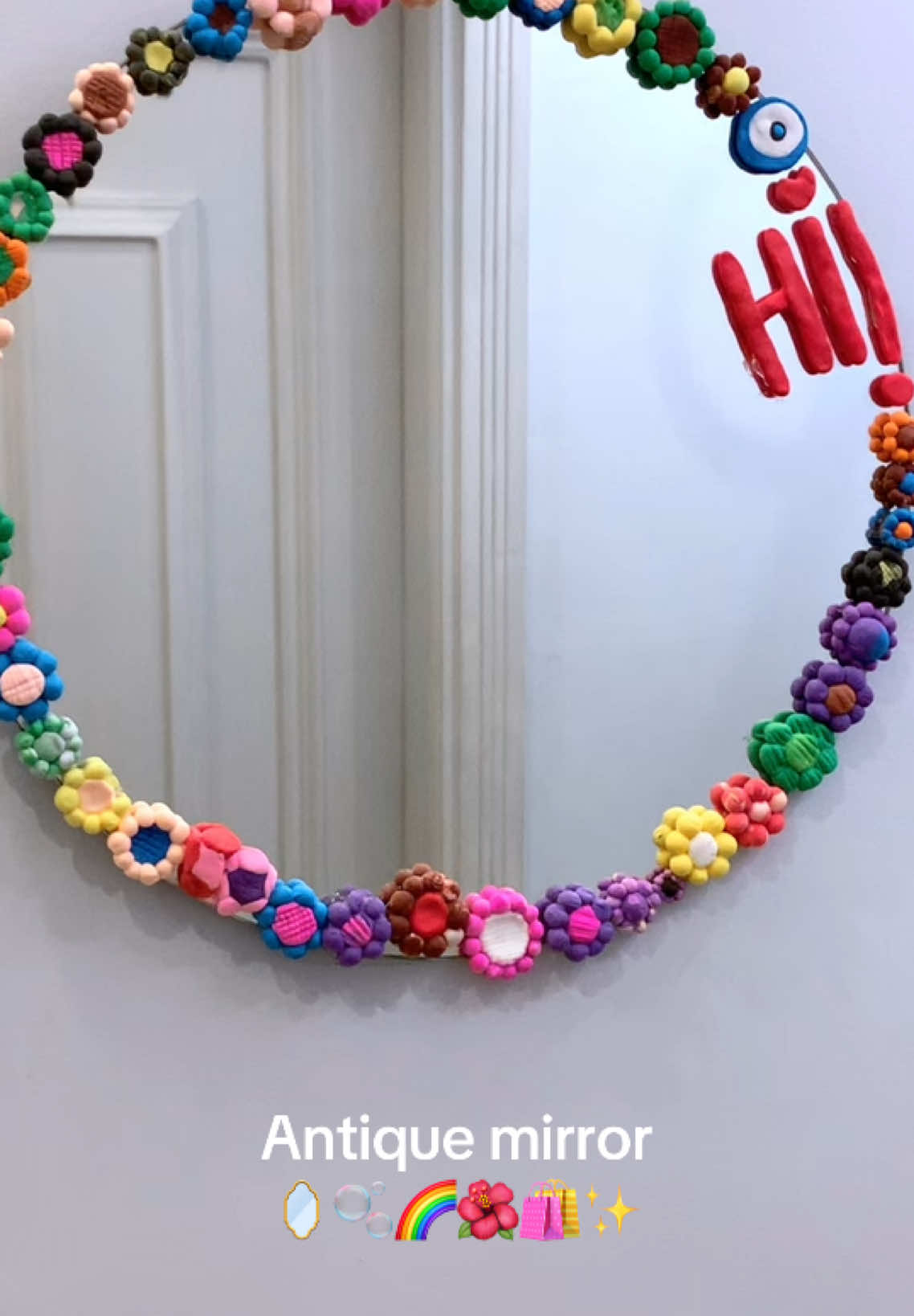 مرايا بالصلصال الفوم🌈🥹🫧✨❤️ متاح تنفيذ أي مقاس من المرايا🪞 متاح تنفيذ أي لون 🤍 🤍🤍🤍🤍🤍🤍🤍🤍🤍🤍🤍🤍 Available now🛍️ Order now🛍️ #fyppppppppppppppppppppppp #fyp #foryoupage #مالي_خلق_احط_هاشتاقات #you 