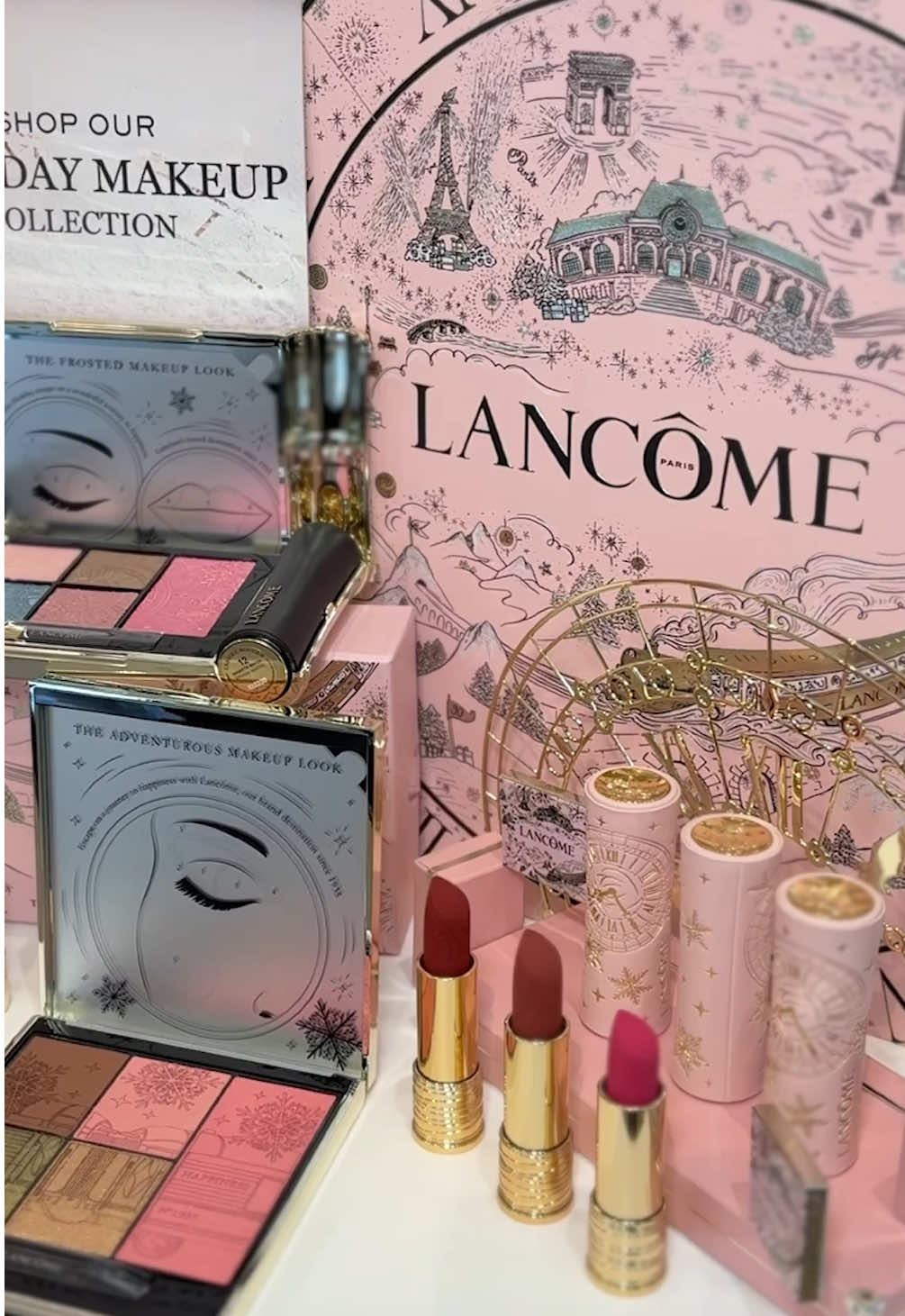 ✨ Gift The Extraordinary ✨ The Lancôme Holiday collection has arrived in store celebrating 90 years of magic with the luxurious Advent Calendar & limited edition sets & beauty must-haves.  Enjoy 24 days of luxurious surprises in the limited-edition Advent Calendar - each box revealing a beauty jewel – from iconic skincare and mesmerizing makeup to captivating fragrances – to make you shine throughout this festive season.  Discover 6 full-size treasures and 18 travel-size favorites within this festive masterpiece, creating a countdown to Christmas filled with Parisian elegance and Lancôme magic, as well as beautiful holiday palettes, festive lipsticks, sparkly glosses, and much more.  Shop the Holiday collection from Lancôme at Brown Thomas Limerick 🎄🎁 #fyp #brownthomas #adventcalendar #lancome #christmas 