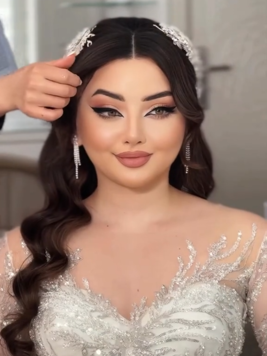 #beauty #makeuptutorial #makeup #bride #makeupar 